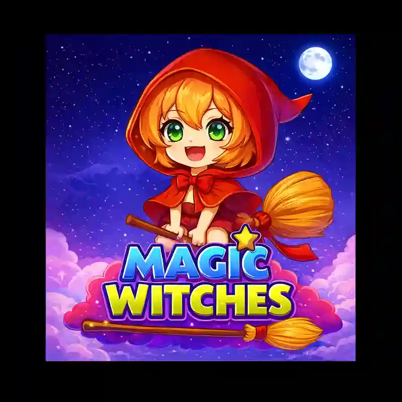 Magic Witches Slot Game Logo